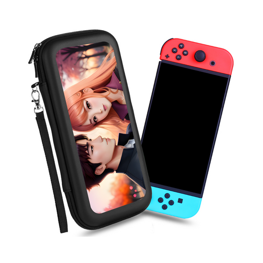 Manga C01 Switch Storage Bag with Zipper Hard Shell Protective Cover