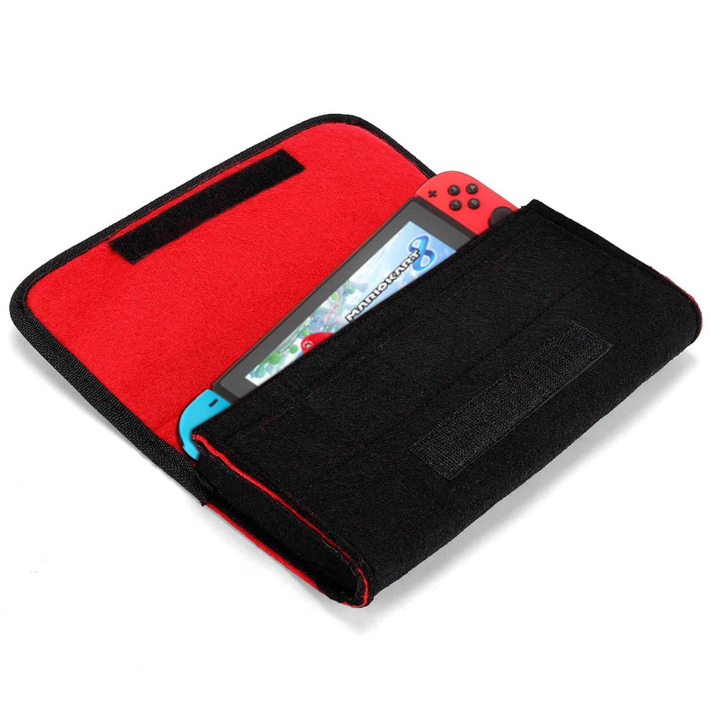Anime C01 Game Console Storage Bag Protective Cover with 5 Game Card Slots